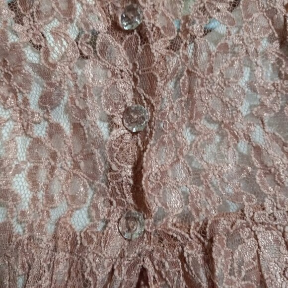 JOY KID   DUSTY PINK LITTLE GIRL DRESS - Picture 4 of 8